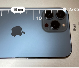 额尔古纳苹果14维修分享如何使用iPhone14测距仪测量身高 
